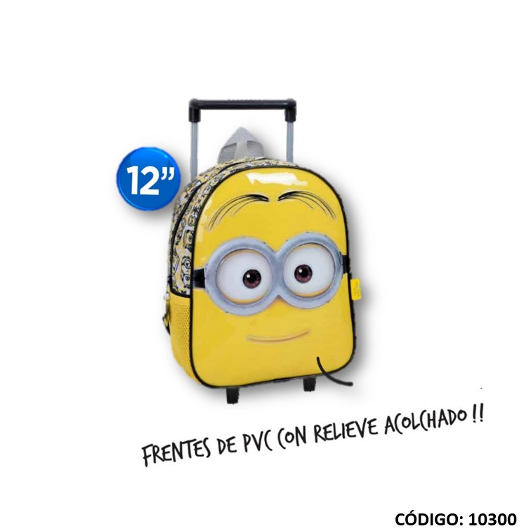 Mochila carro jardín wabro 12"" minions