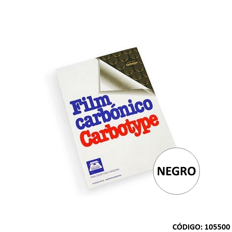 Carbonico film carbotype negro