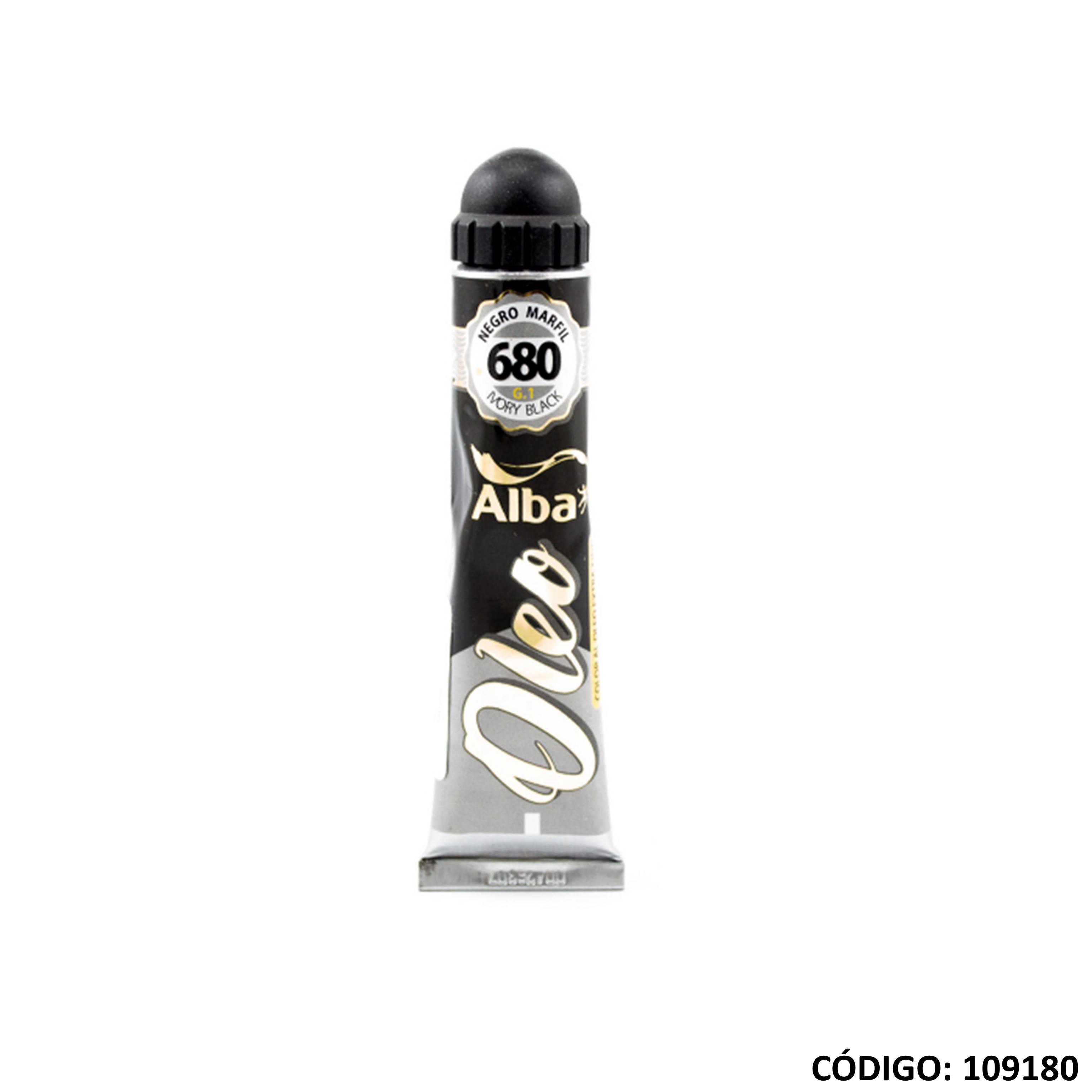 Artículo oleo alba pomo 60ml. g1 negro