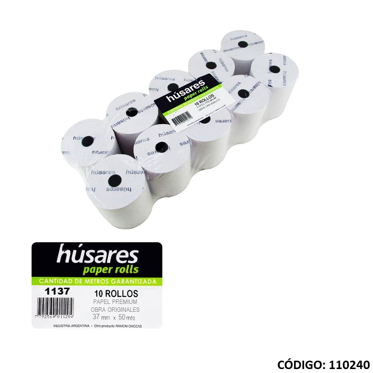 Rollos obra husares 37x50m
