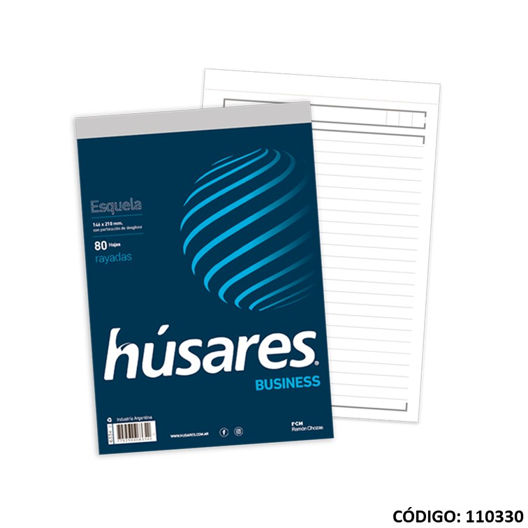 Block esquela husares x80h. 6334