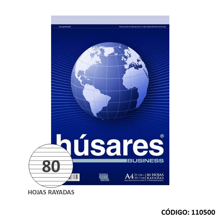 Block a4 husares x80h. 6336