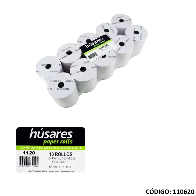 Rollos termico husares 57x20m