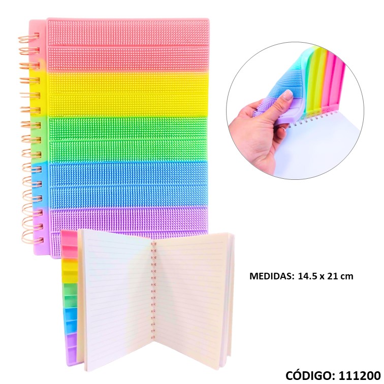 Fantasía libreta pastel x80h