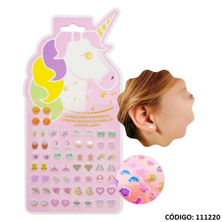 Sticker aros autoadhesivo. x30pares zw-bj 06