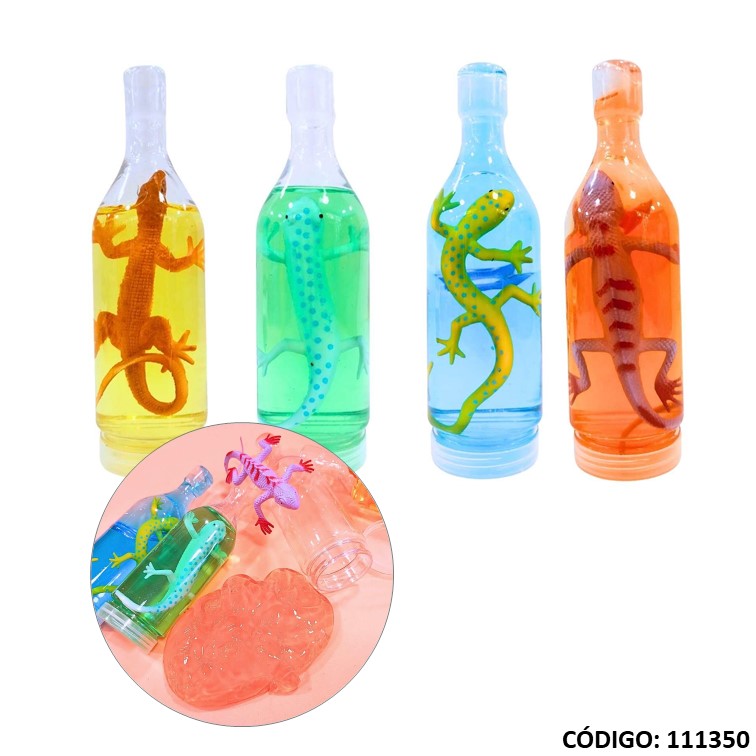 Juegos slime en botella c/bicho