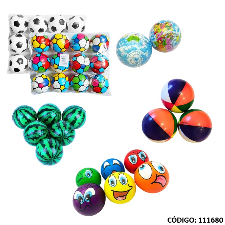 Fantasía pelota antistress x12
