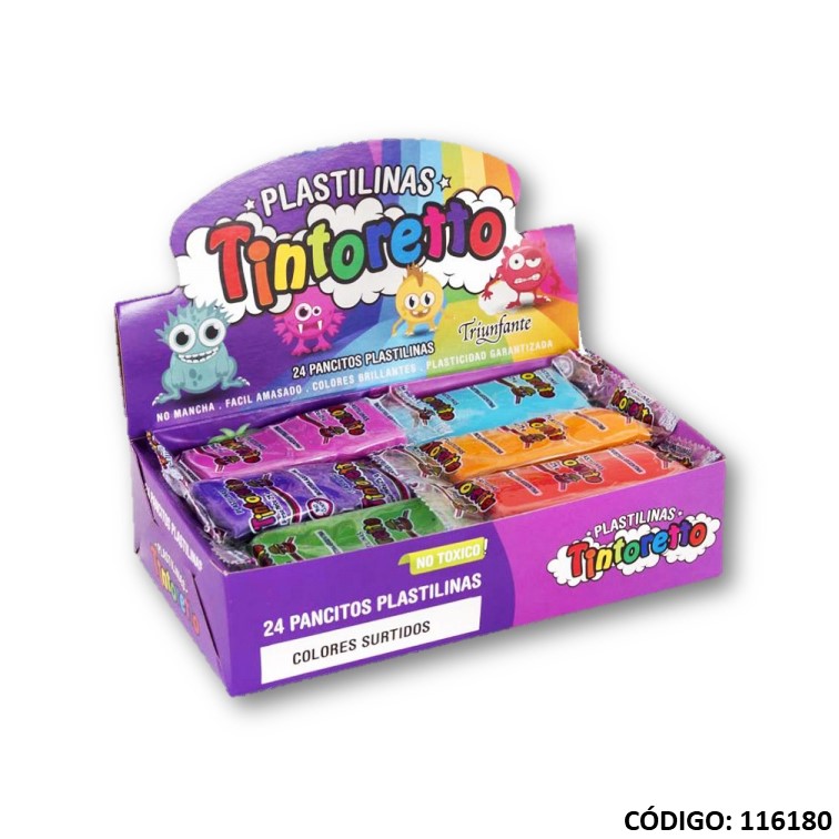Plastilina tintoretto surtido