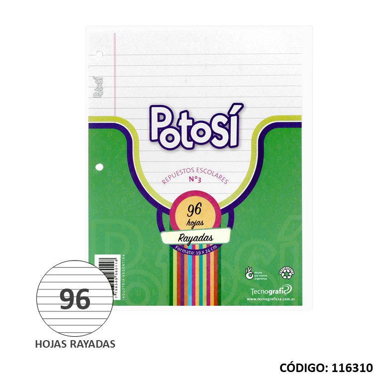 Repuesto n3 potosi x96h