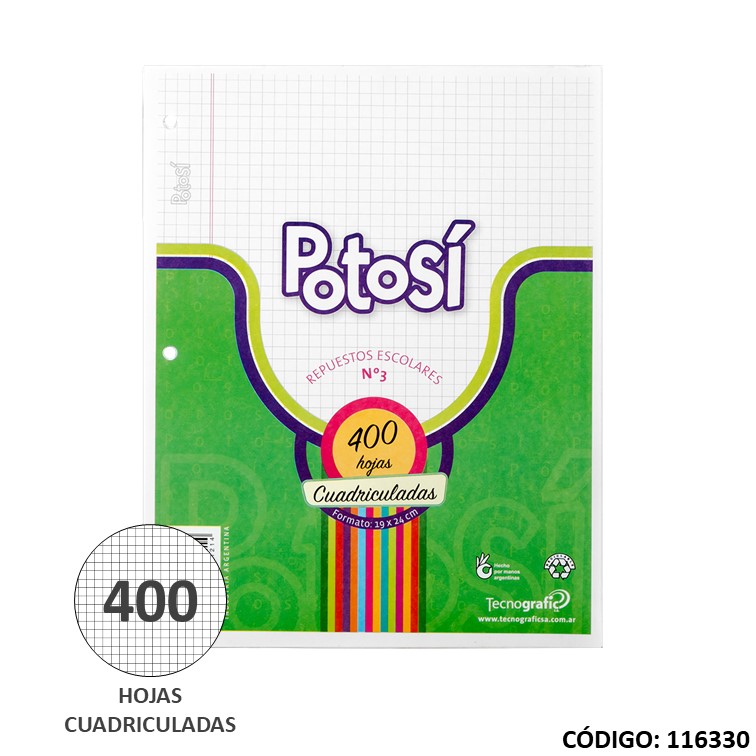 Repuesto n3 potosi x400h