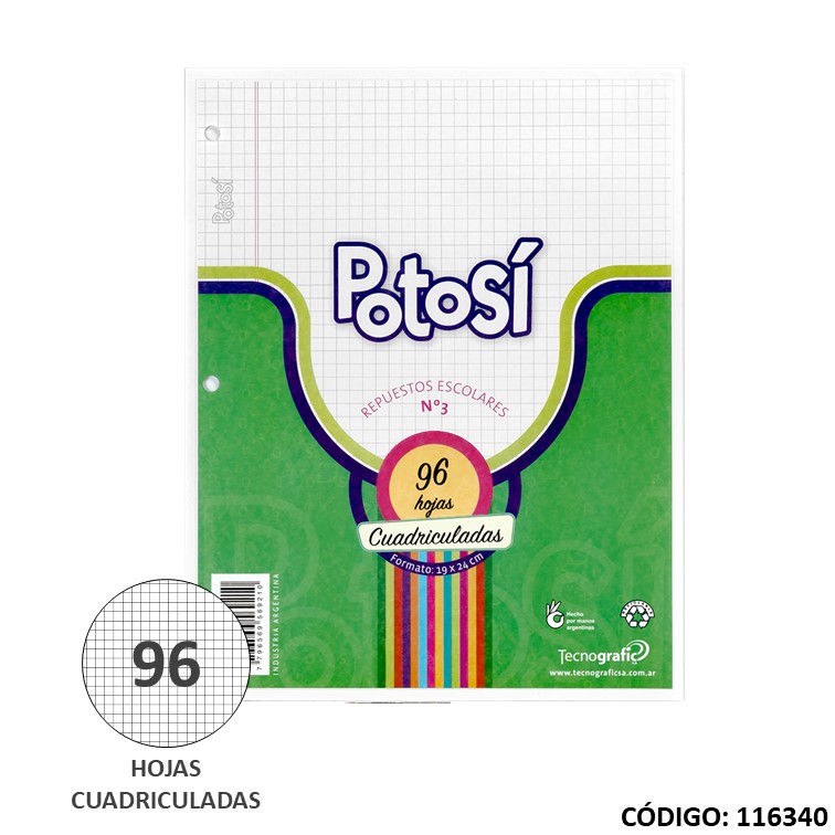 Repuesto n3 potosi x96h