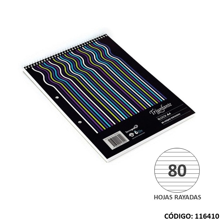 Block c/e a4 triunfante x80h