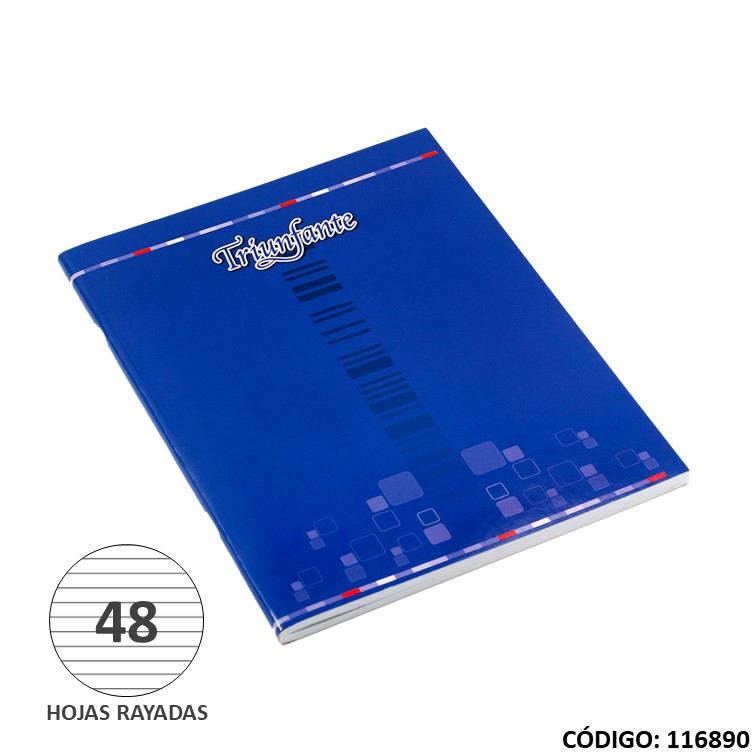 Cuaderno t/b triunfante x48h