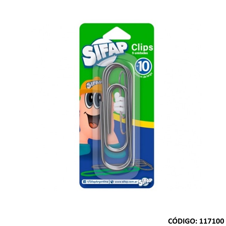 Broches clips n10 sifap-100mm