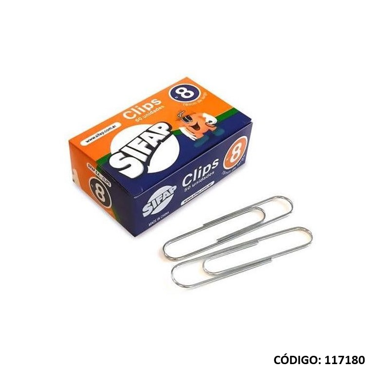 Broches clips n 8 sifap 78mm