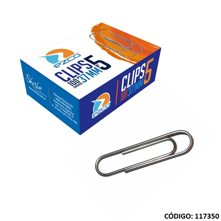 Broches clips n 5 ezco