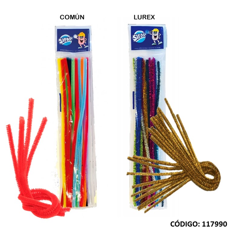 Artículo limpia pipas sifap comun/lurex