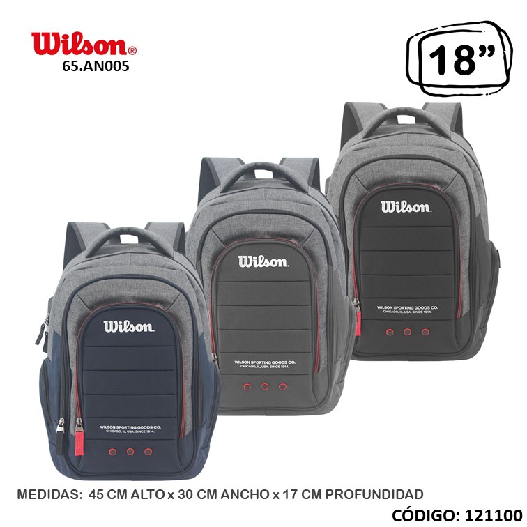 Mochila wilson 18"" open 65.an005