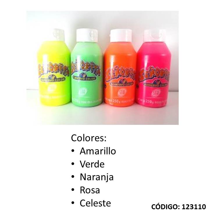 Tempera sta fluo frasco c/pico x250 g