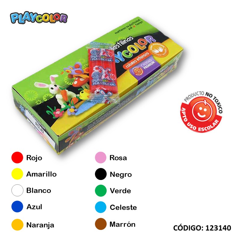 Plastilina playcolor color