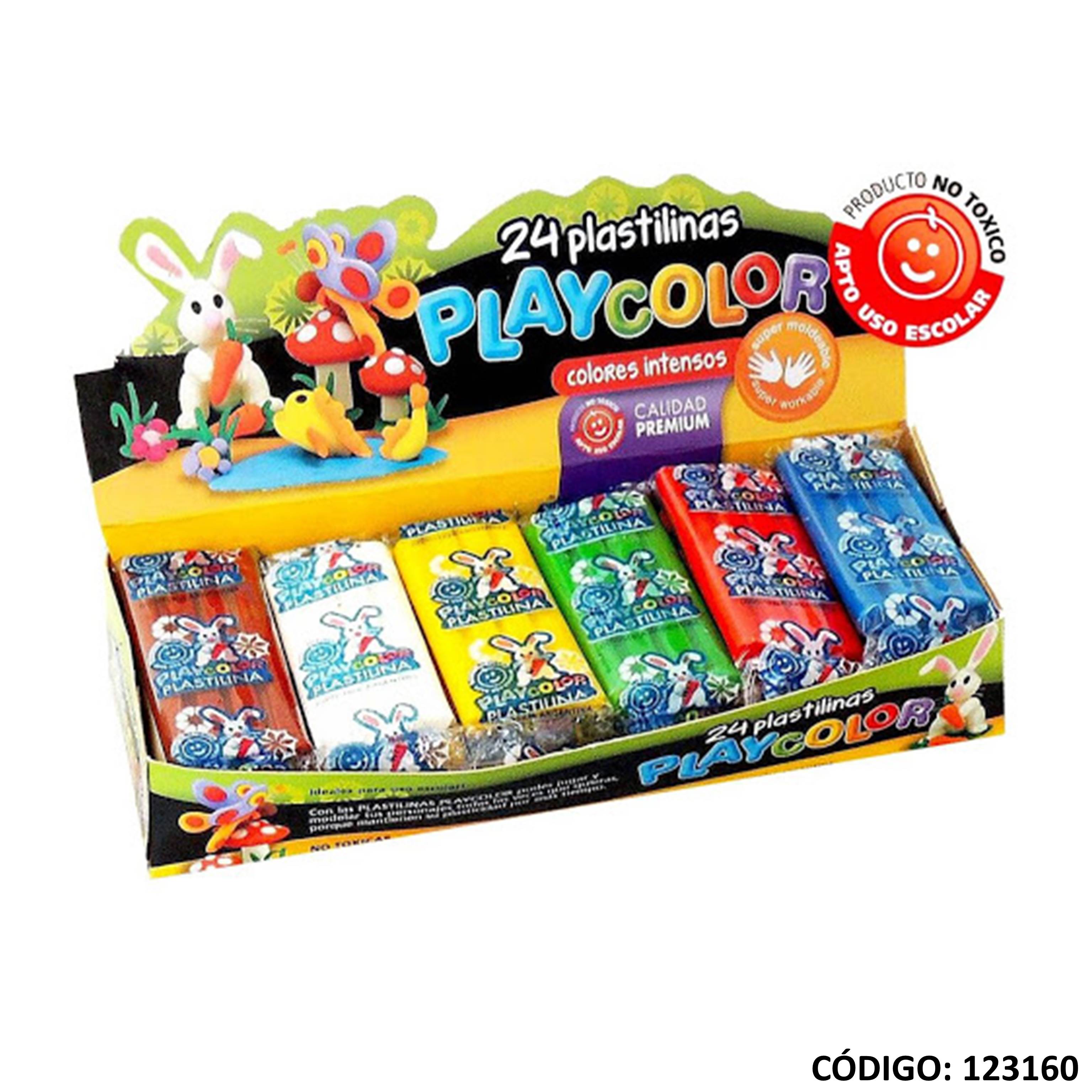 Plastilina playcolor surtida