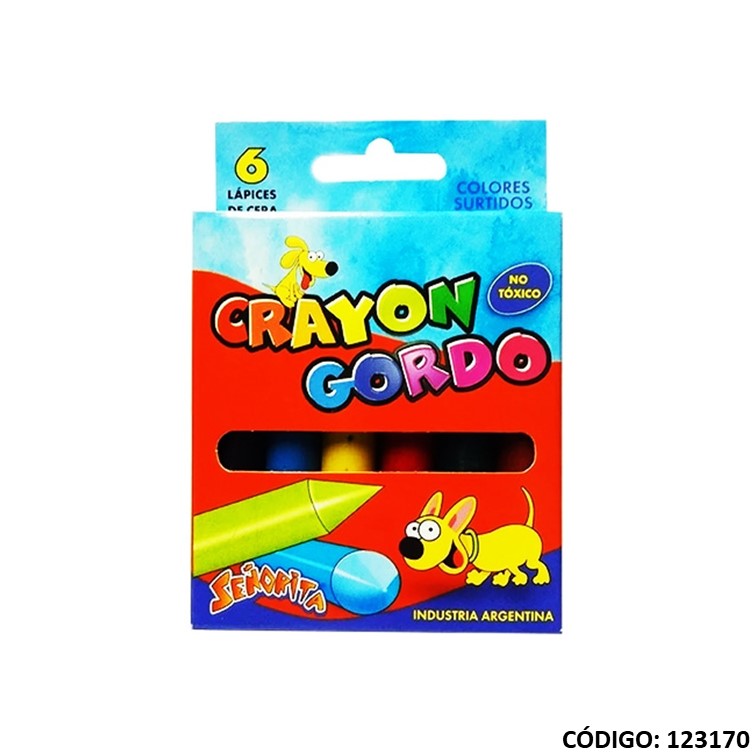 Lapiz/pasta señorita gordo