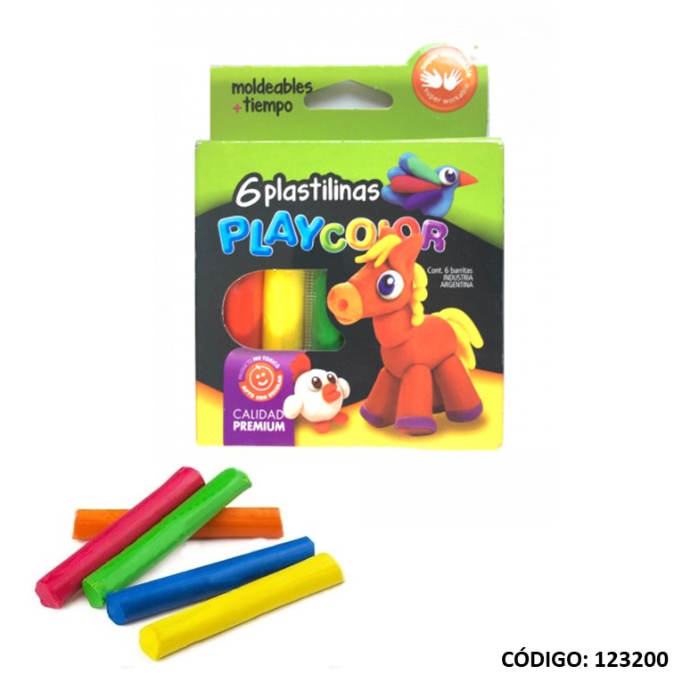 Plastilina playcolor surtida