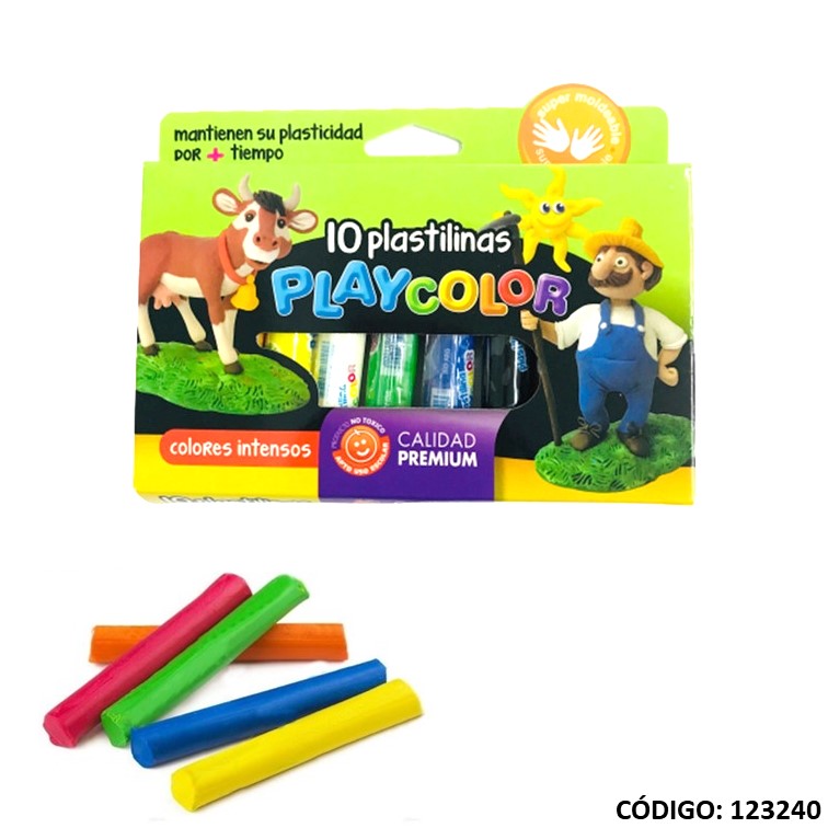 Plastilina playcolor surtida