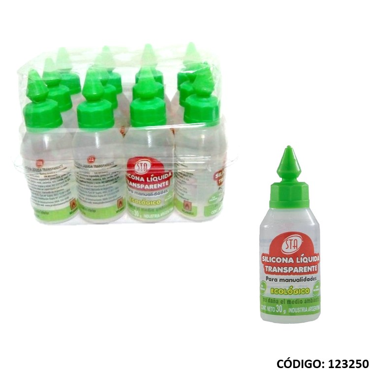 Adhesivo silicona líquido sta 30 g