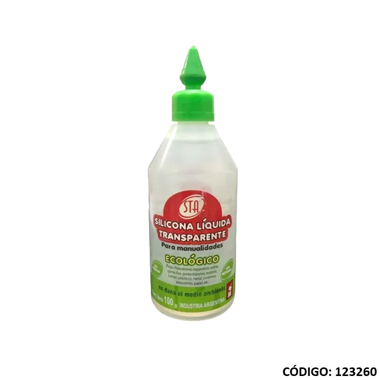 Adhesivo silicona líquido sta 100 g