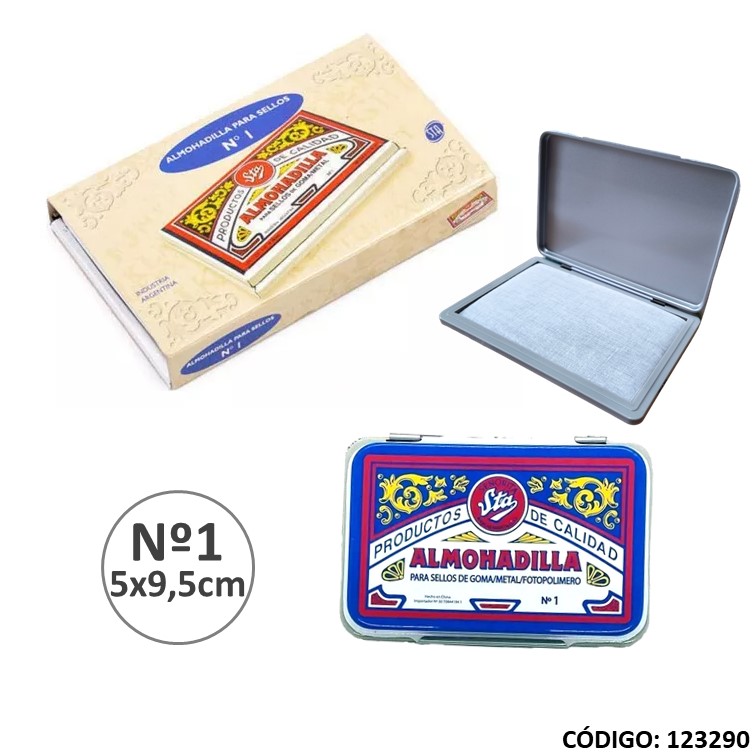 Almohadilla sta 1 metal (5x9,5)