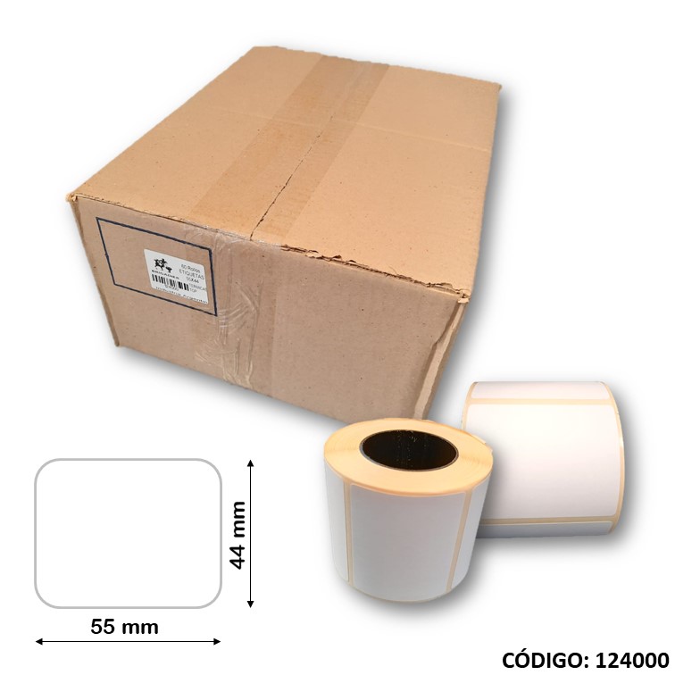 Etiq. balanza term. top 55x44mm. x60 rollos