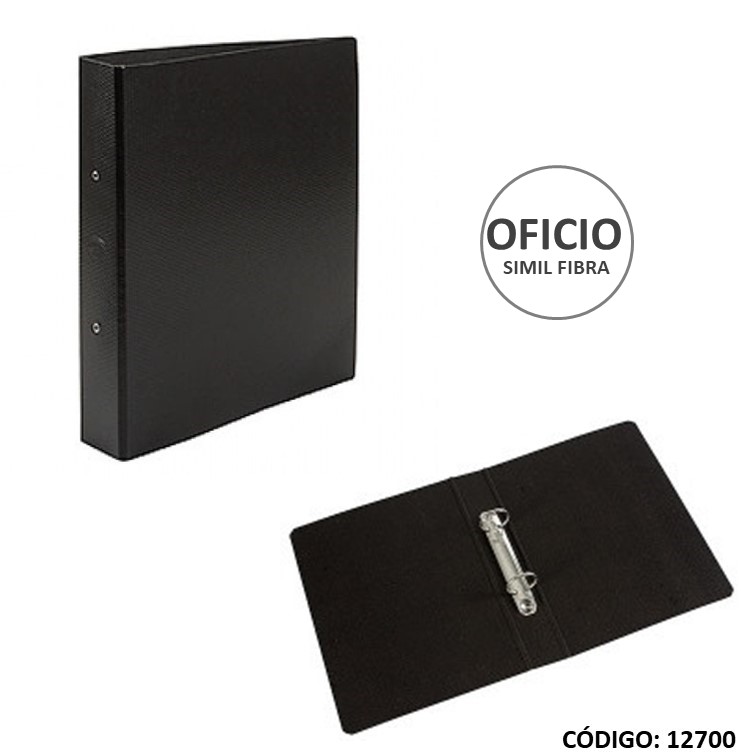 Carpeta fibra simil oficio 2x40