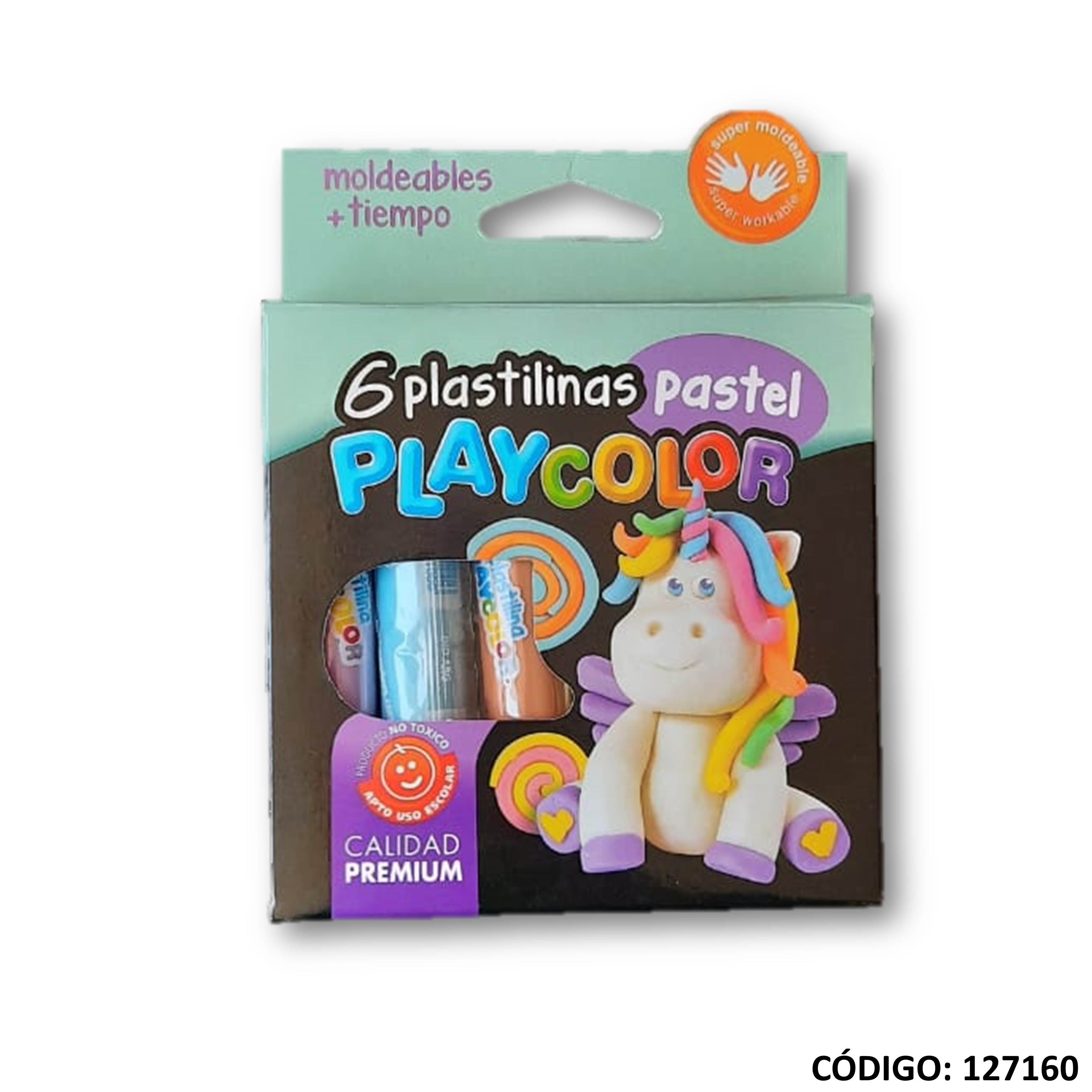 Plastilina playcolor pastel