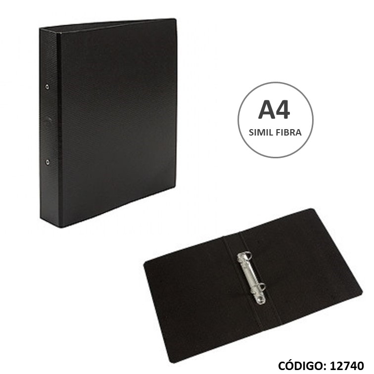 Carpeta fibra simil a4 2x40