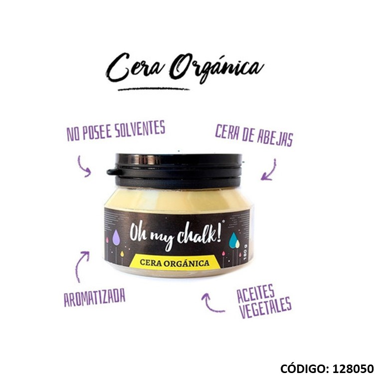 Artículo cera organica oh my chalk! 180 g