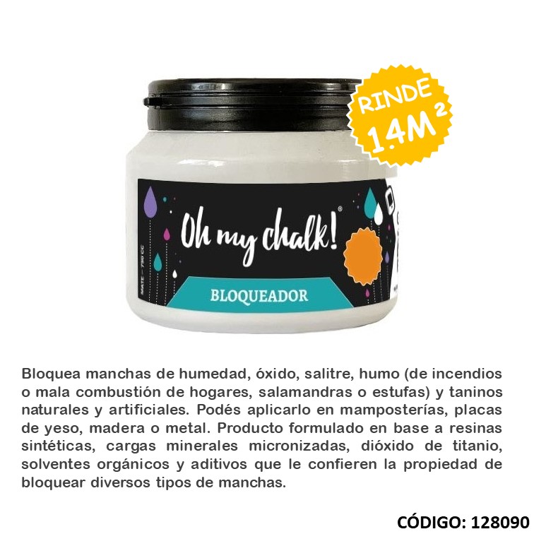Artículo bloqueador oh my chalk! 210cc