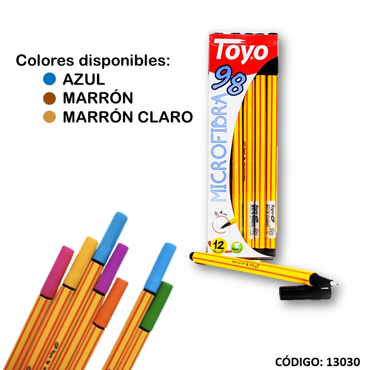Microfibra toyo 98 color