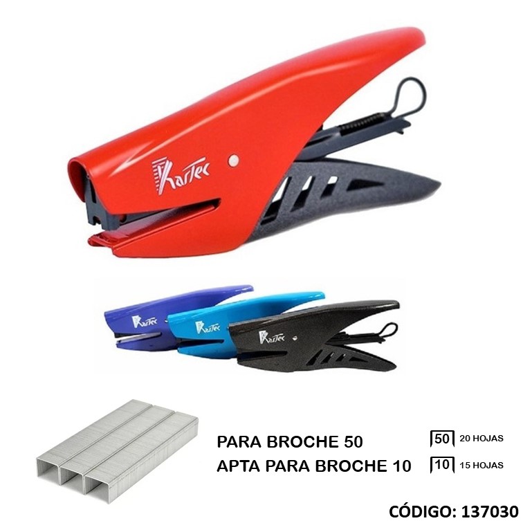 Abrochadora kartec pinza 50 pintada