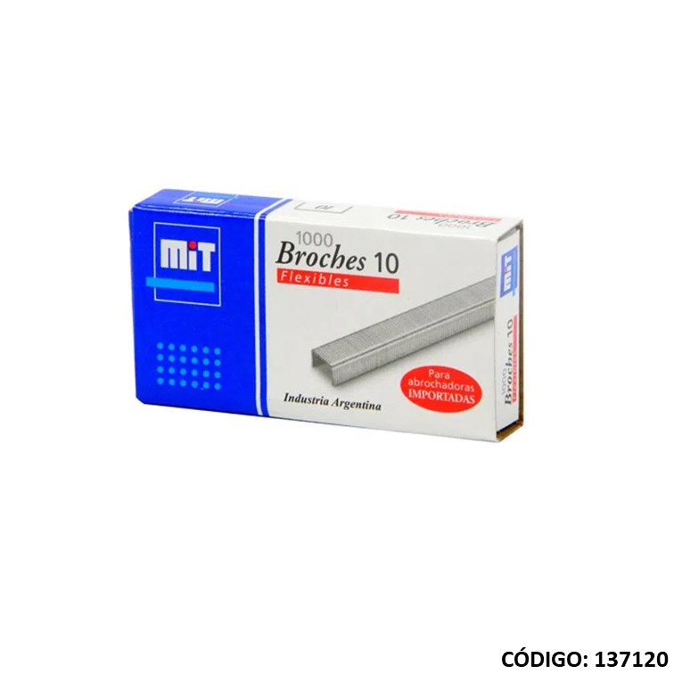 Broches p/maq. mit n°10 x1000