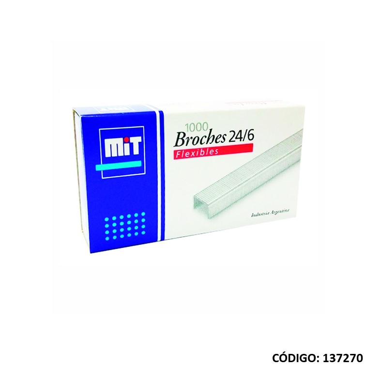 Broches p/maq. mit 24/6 x1000