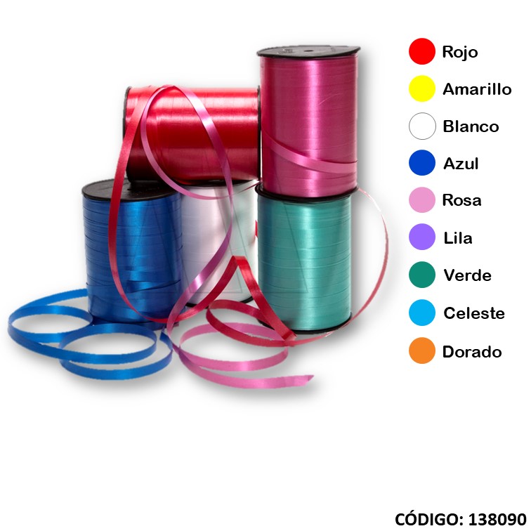 Cinta/regalo lisa 10mm x500m