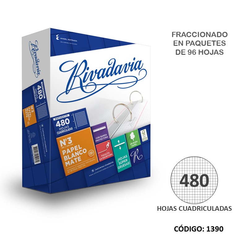Repuesto n3 rivadavia x480h. c/b