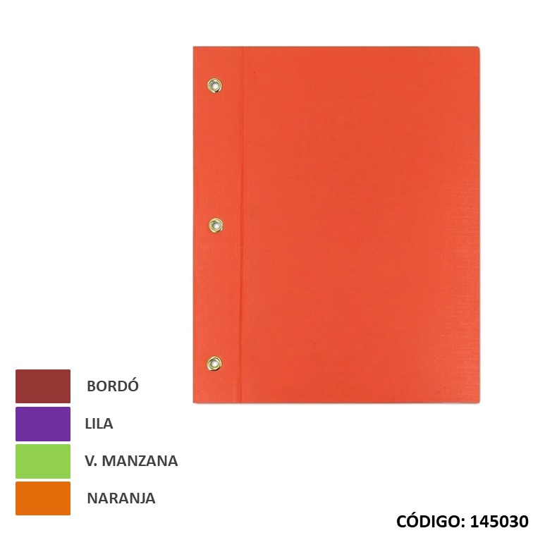 Carpeta n3 cartone color