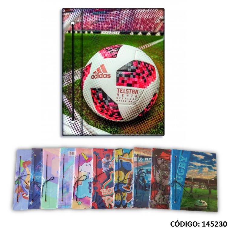 Carpeta n3 cartone cartopel fantasía