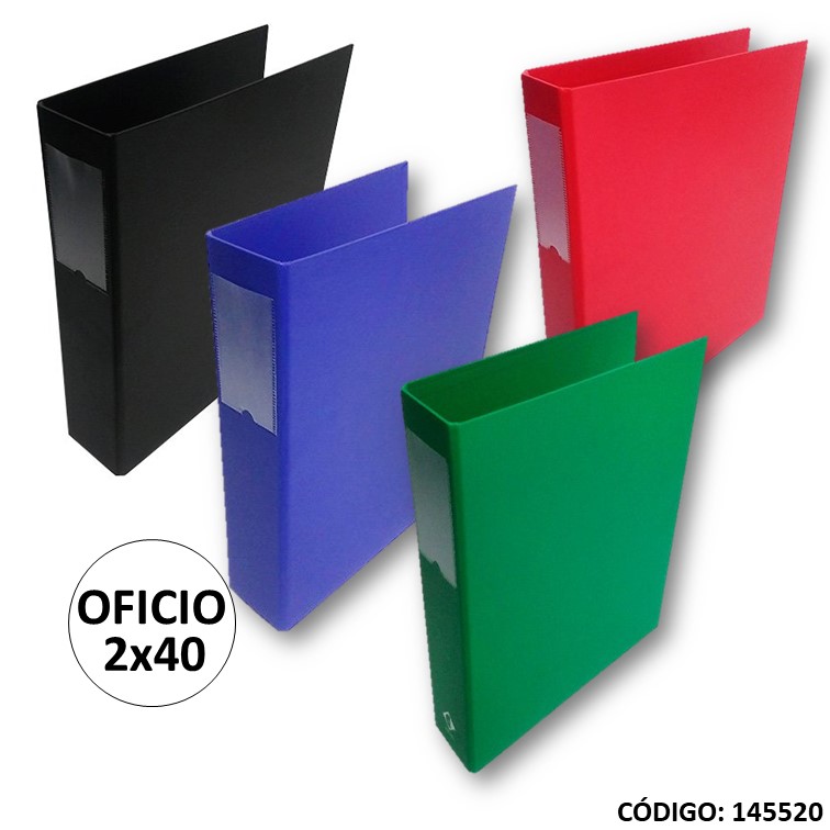 Carpeta of 2a pvc color
