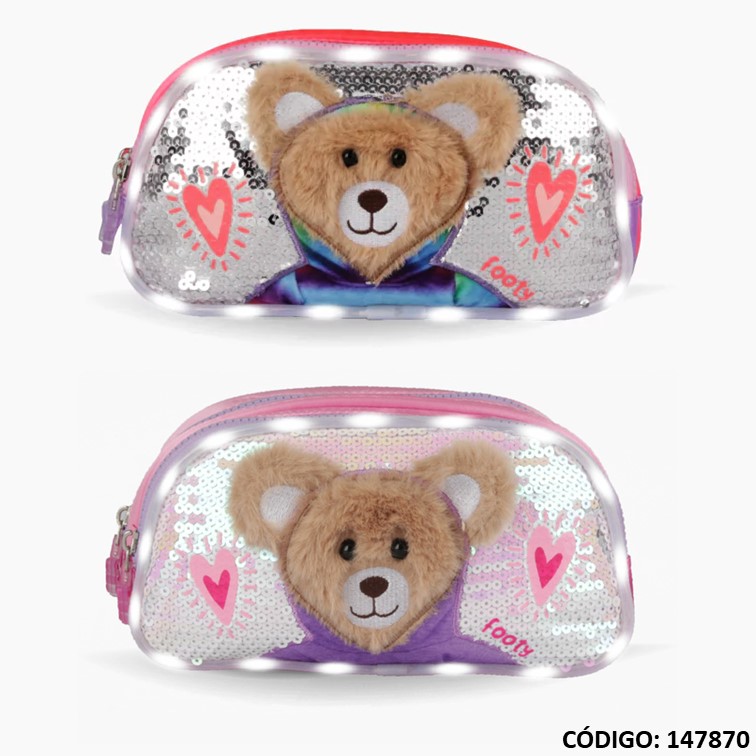 Cantimplora footy 2 cie. teddy c/luz f21032
