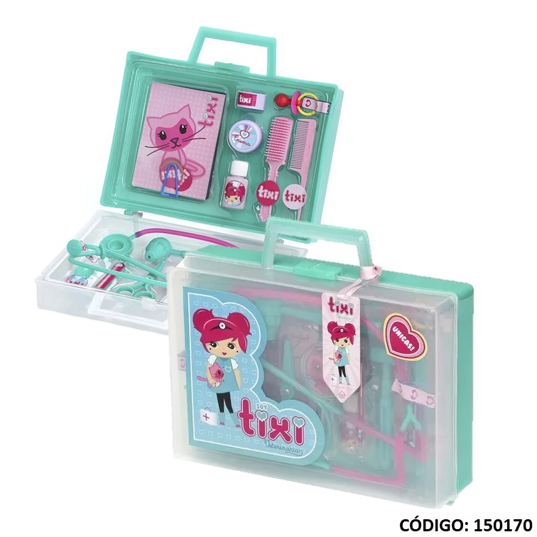 Juegos juguetoys valija tixi veterinaria 0741