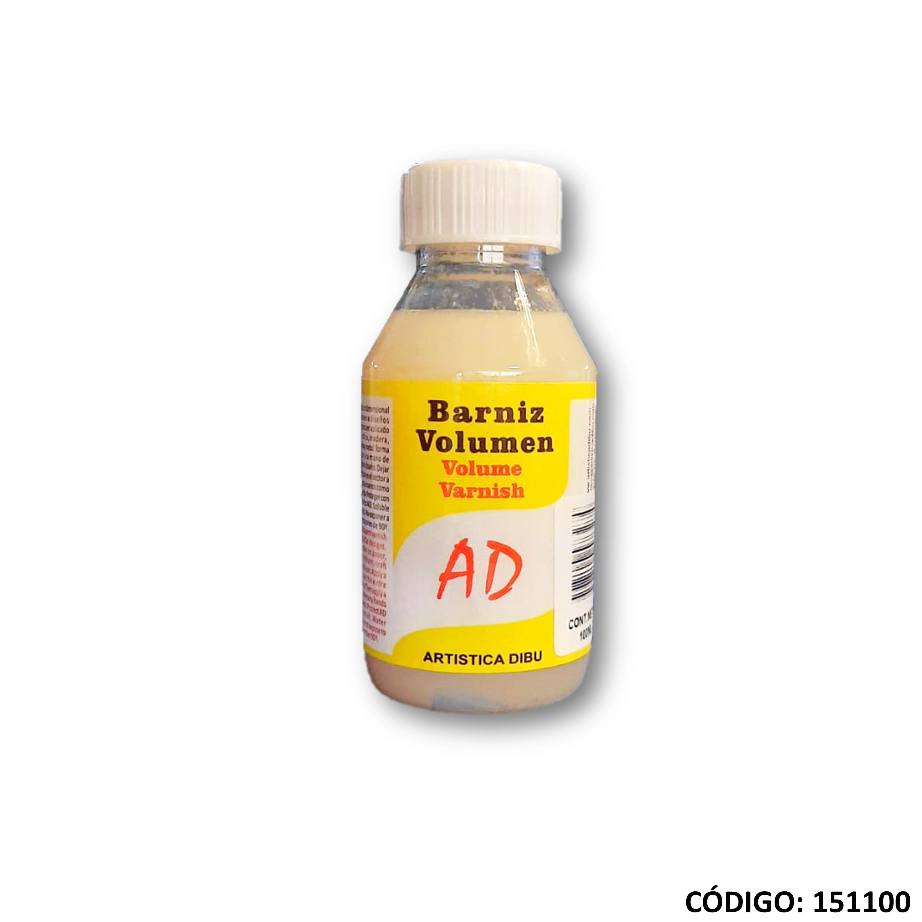 Artículo barniz volumen ad 100ml
