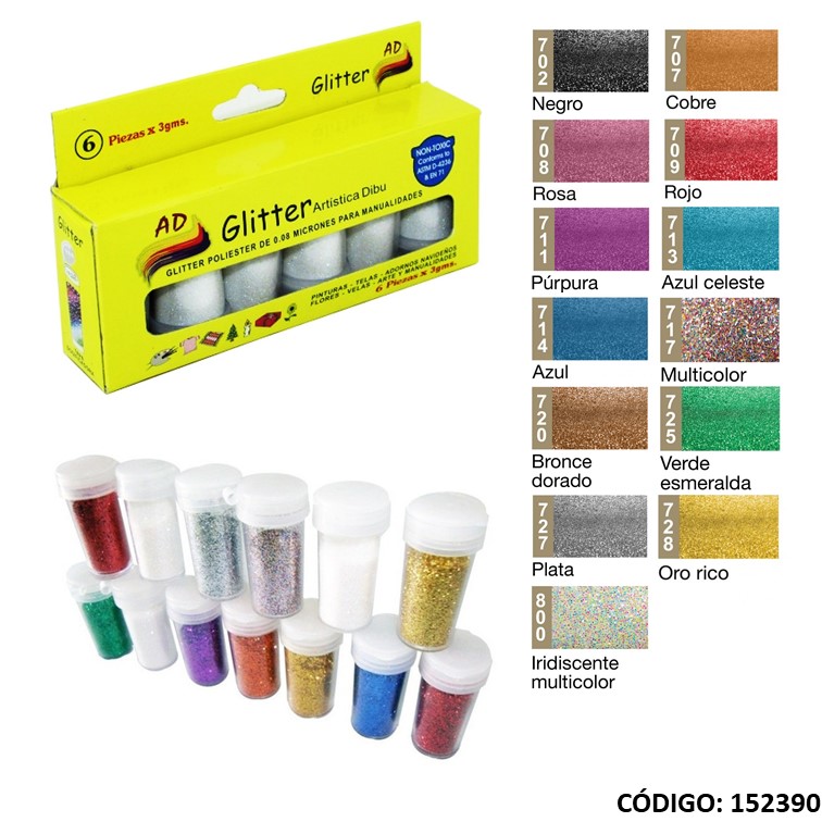 Artículo gibre blister x 6 tubos